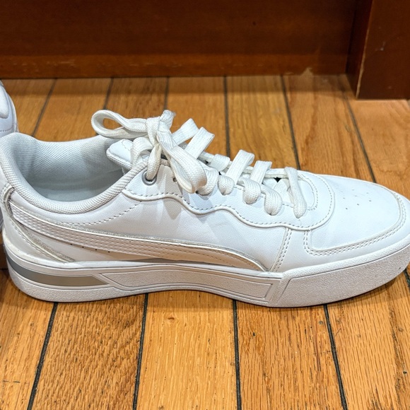 Puma White Athletic Shoes - Picture 2 of 6